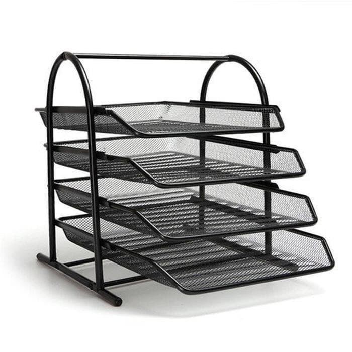 

LETTER TRAY / BAK SURAT JARING BESI 4 SUSUN