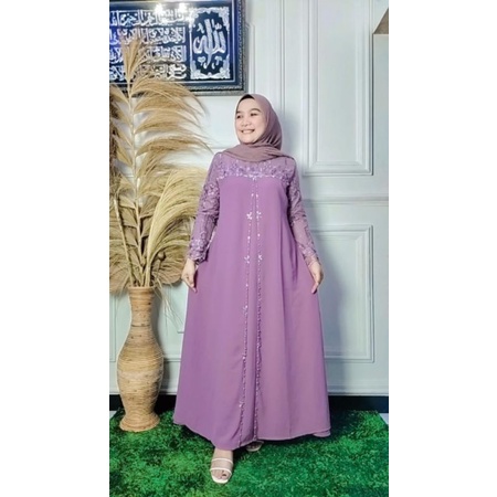 DRESS PESTA MEWAH| GAMIS KEBAYA ASHANTY TILE MIX SERUTY BABY DOLL| GAMIS PESTA | GAMIS MODERN| KEBAYA| GAMIS MEWAH| GAMIS MUTIARA| GAMIS CARDIGAN| GAMIS WISUDA| GAMIS| GAMIS KOMDANGAN| GAMIS BROKAT