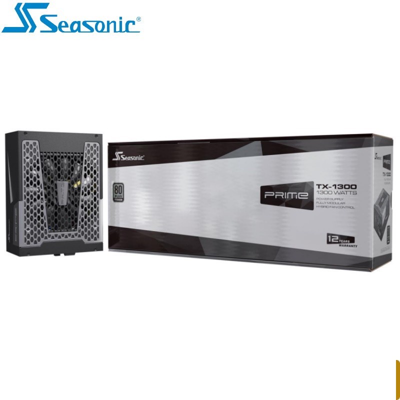 Seasonic PRIME TX-1300 1300W PSU Fully Modular Hitam