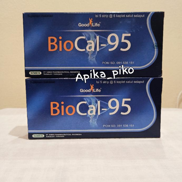 BioCal-95/Bio cal 95/Bio cal Box isi 30 kapsul