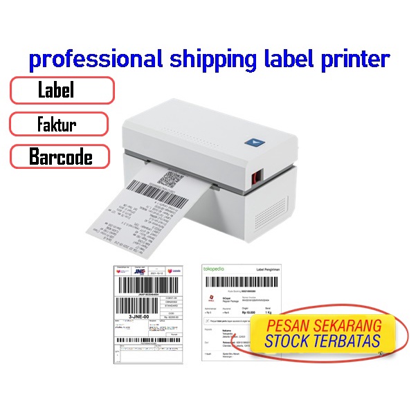 Printer Thermal Mini Stiker Label Thermal Printer POS USB 80mm
