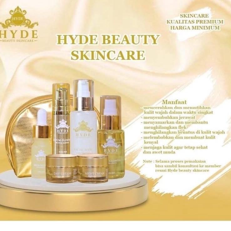 『MPD』 Hyde skincare / Hyde Beauty skincare / Hyde / Cream Hyde /Skincare Pemutih wajah BPOM