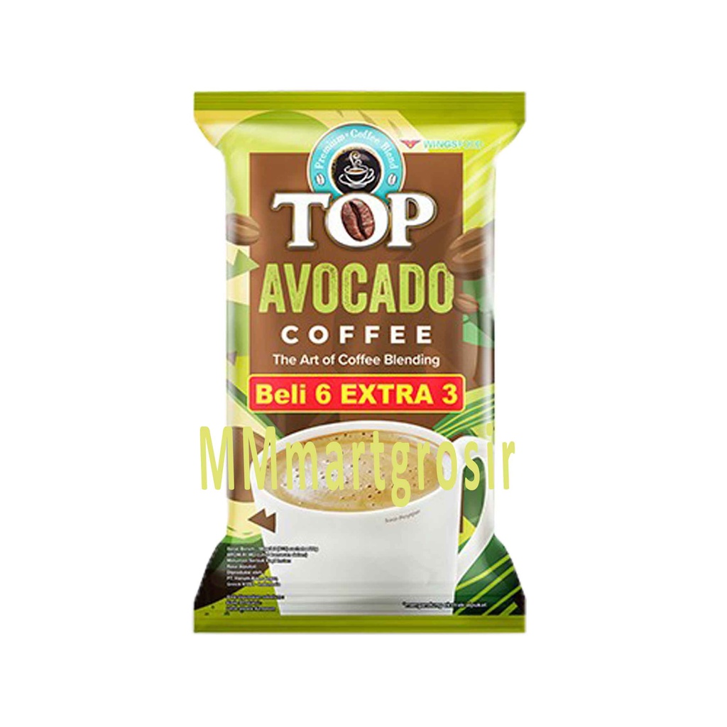 Top Avocado Coffee / Minuman Serbuk Kopi Instan / Rasa Alpukat