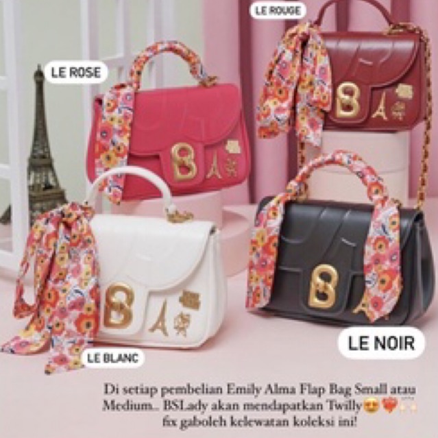 EMILY ALMA FLAP BAG BY BUTTONSCARVES