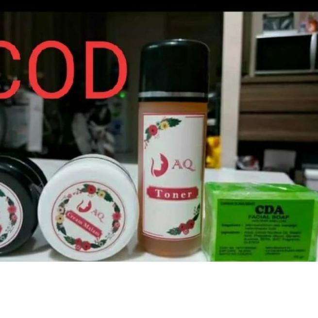 [RA1]Cream AQ 1 pkt/ORI sabun cda uv whitening BPOM (COD)-BISA COD ✔️
