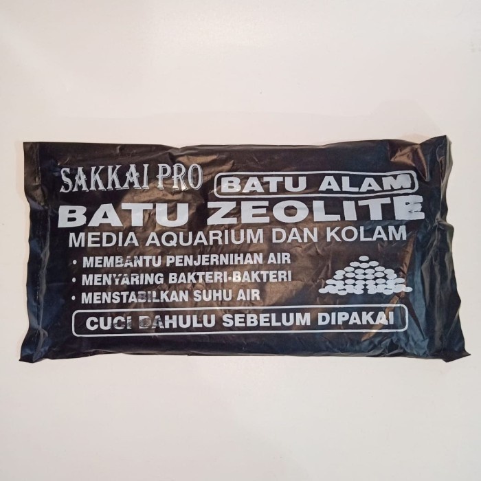 Batu Zeolite Media Filter Aquarium Kolam SAKKAI PRO Batu Ziolit FILTER AQUARIUM