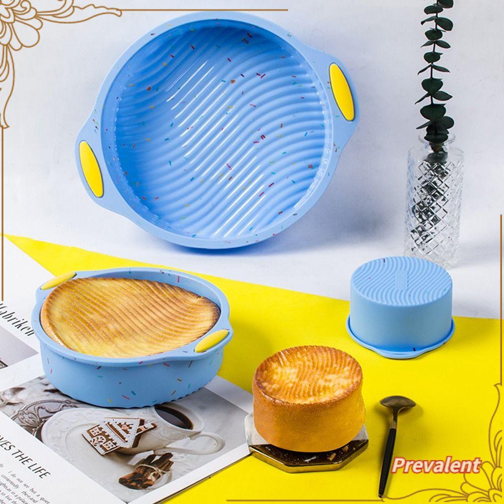 Preva Cake Pan Bakeware Muffin Mousse Mold Alat Panggang Bulat Cetakan Puding Besar