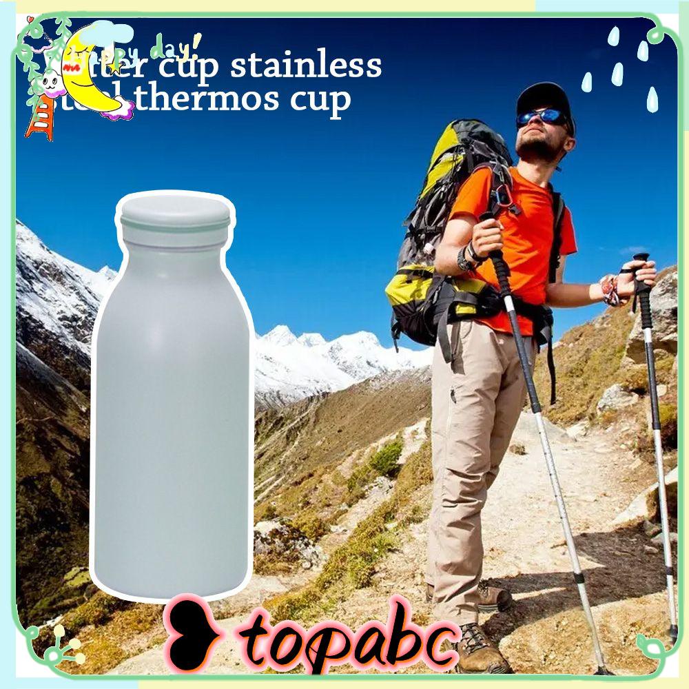 Top 600ml Vacuum Flask Mug Thermal Kapasitas Besar Luar Ruangan Baru