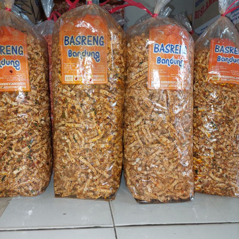 1 BAL 2KG BASRENG BANDUNG DAUN JERUK ASLI RENYAH DAN TIDAK KERAS