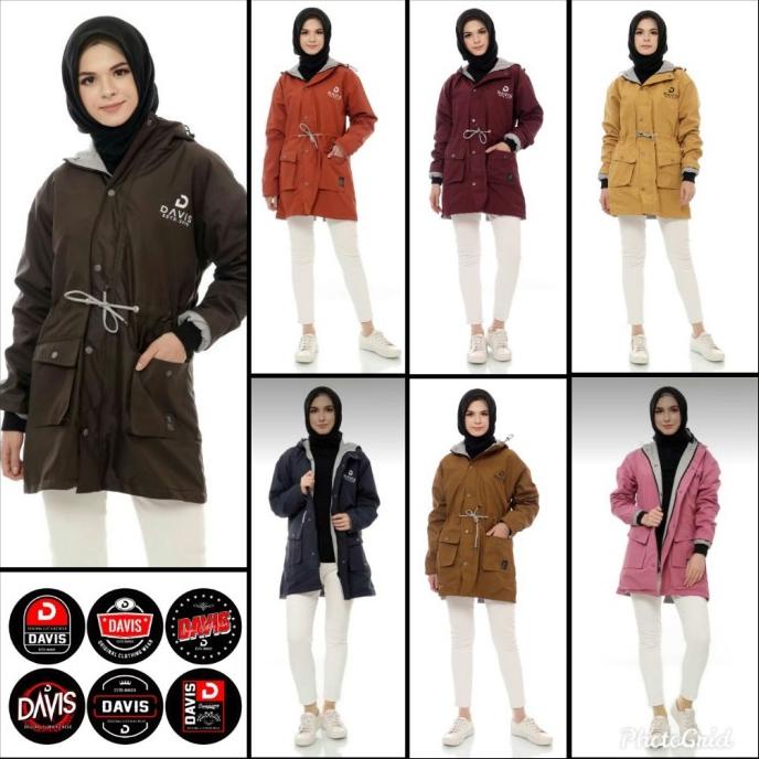 Jaket Hijabers Cewek/Jaket Hijab Davis/Jaket Muslimah/