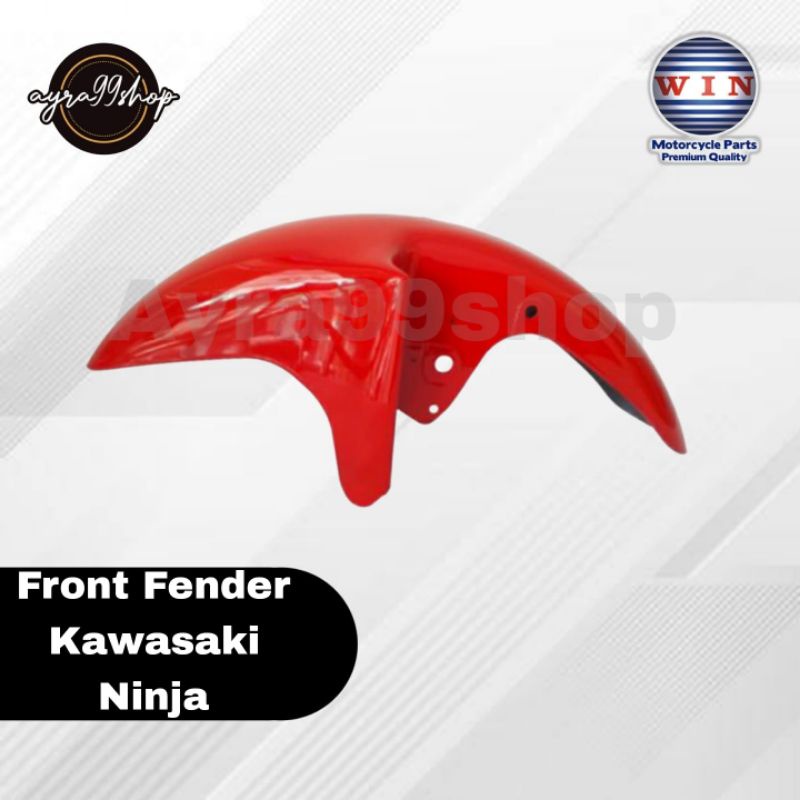 Spakbor Slebor Depan Front Fender Kawasaki Ninja Merk Win Murah