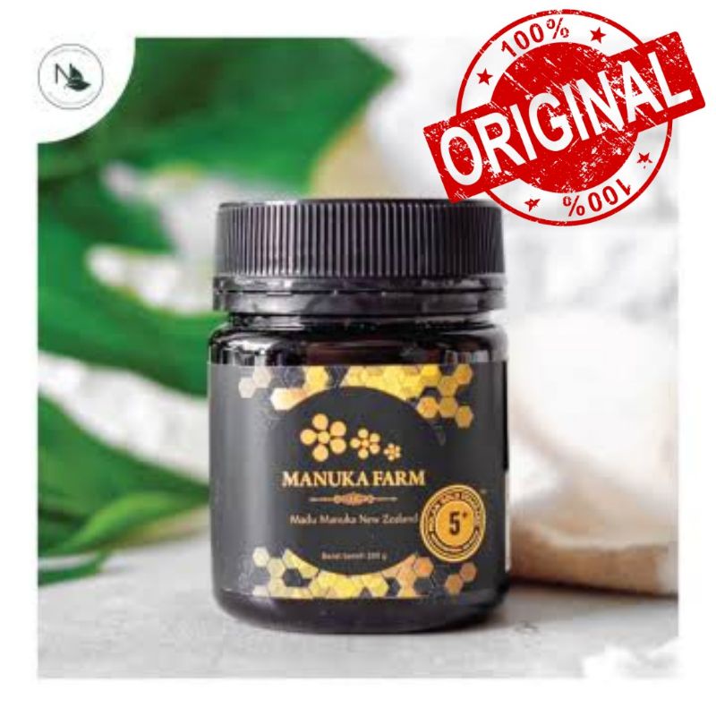 

Manuka Farm Honey MGS 5+ Madu Manuka Original New Zealand BPOM 250gr / 500gr