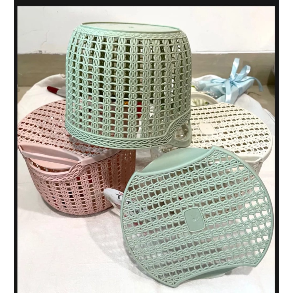 PROMO MURAH Keranjang Serbaguna Keranjang TOPAS TUTUP CLIO / KERANJANG BUAH