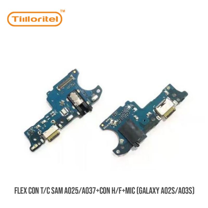 FLEX CON T/C SAM A025/A037+CON H/F+MIC (GALAXY A02S/A03S)