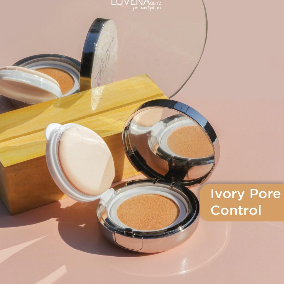 T911 LUVENA GLITZ Ivory Pore Control Cushion LIMITED STOCK 𝕹