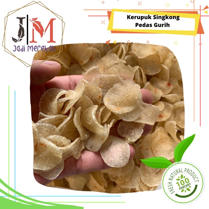 

[JM SoFresh] Kerupuk Singkong Mentah Pedas Gurih Per Kg