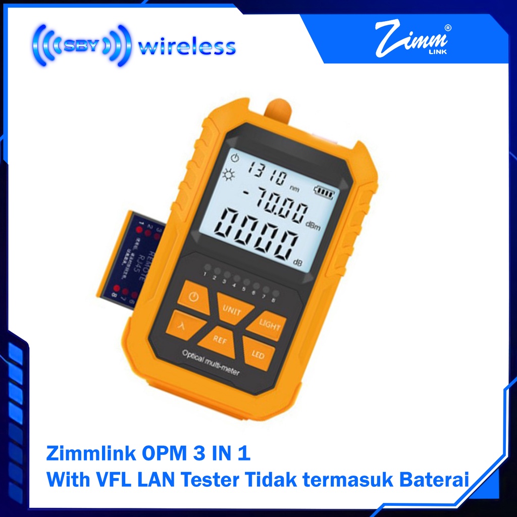 OPM 3 IN 1 With VFL LAN Tester Tidak termasuk Baterai