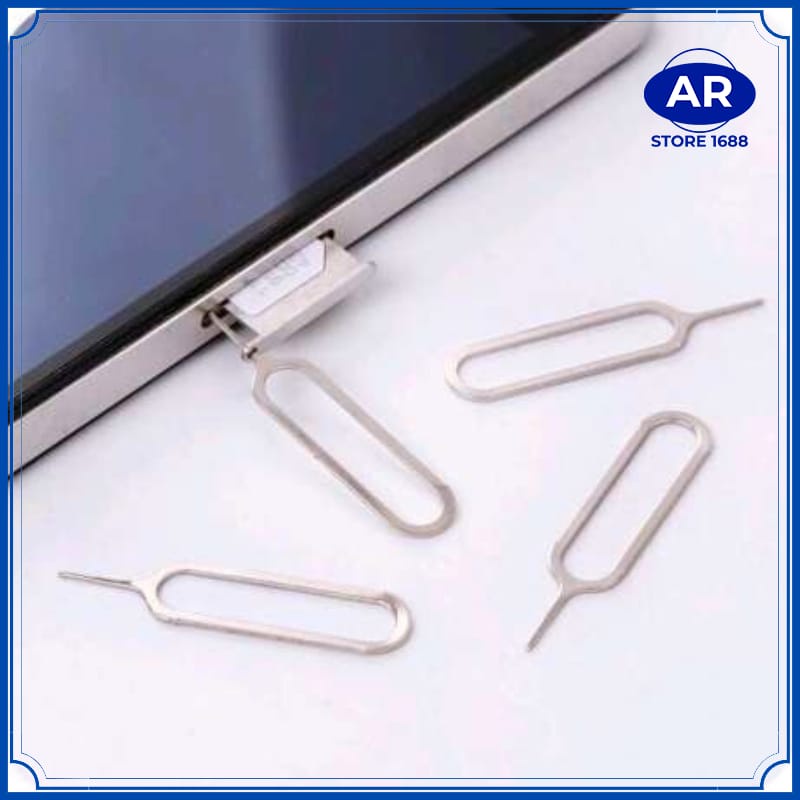 Sim Card Ejector Pembuka Sim Card Tusukan Kartu Hp Try Lock Besi Jarum