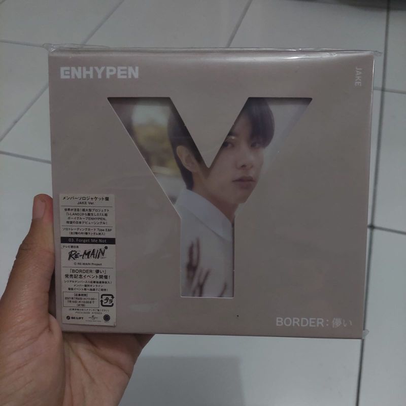 Album only enhypen border hakanai solo jacket jake