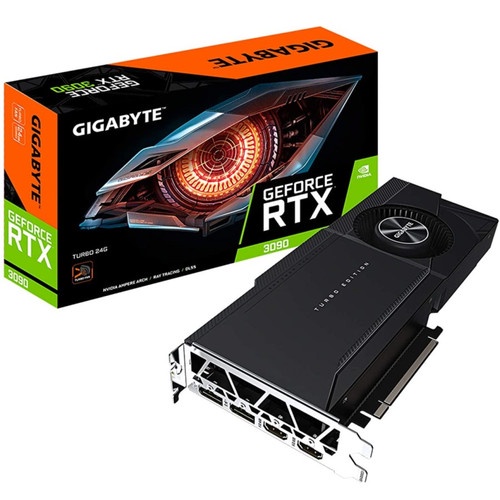 Gigabyte VGA nVidia RTX 3090 TURBO 24G [GV-N3090TURBO-24GD]