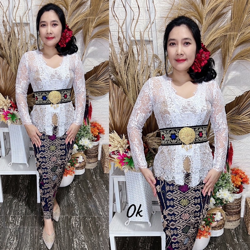 kebaya jadi brokad metalic