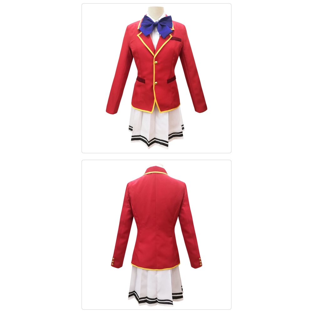 Elite class Ayanokouji Kiyotaka Katsuragi Kouhei Sekolah Seragam Jas Celana Baju Pakaian Anime Kostum Cosplay