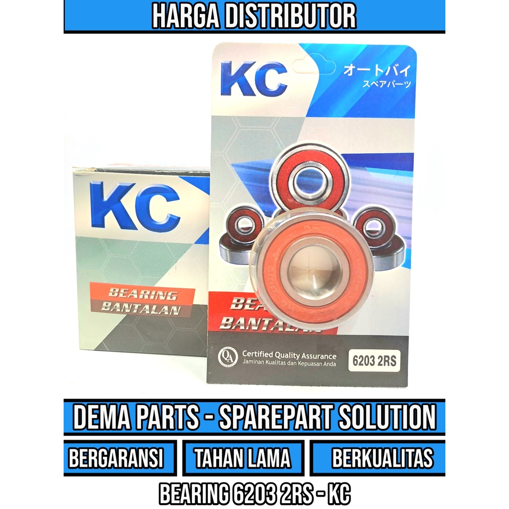 LAHER BERING BEARING GIR GEAR AS PULLY 6203 2RS CBR 150R GL PRO MAX SUPRA X FIT NEW KARISMA LEGENDA 