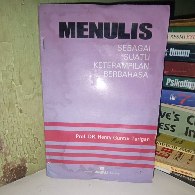 Jual Buku Menulis Sebagai Suatu Keterampilan Berbahasa Karangan Prof