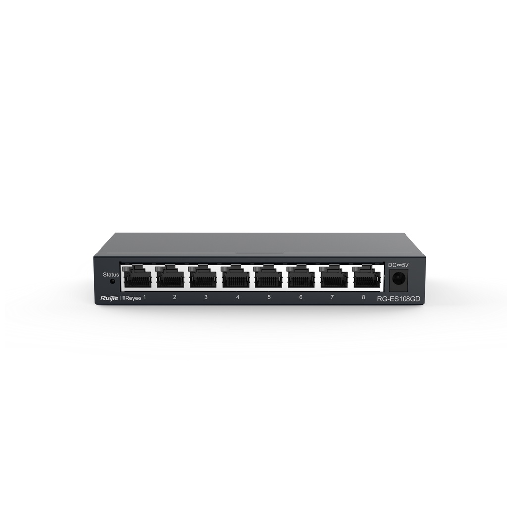 SWITCH HUB 8 POERT GIGABIT BESI UNMANAGED NON POE RG-ES108GD REYEE