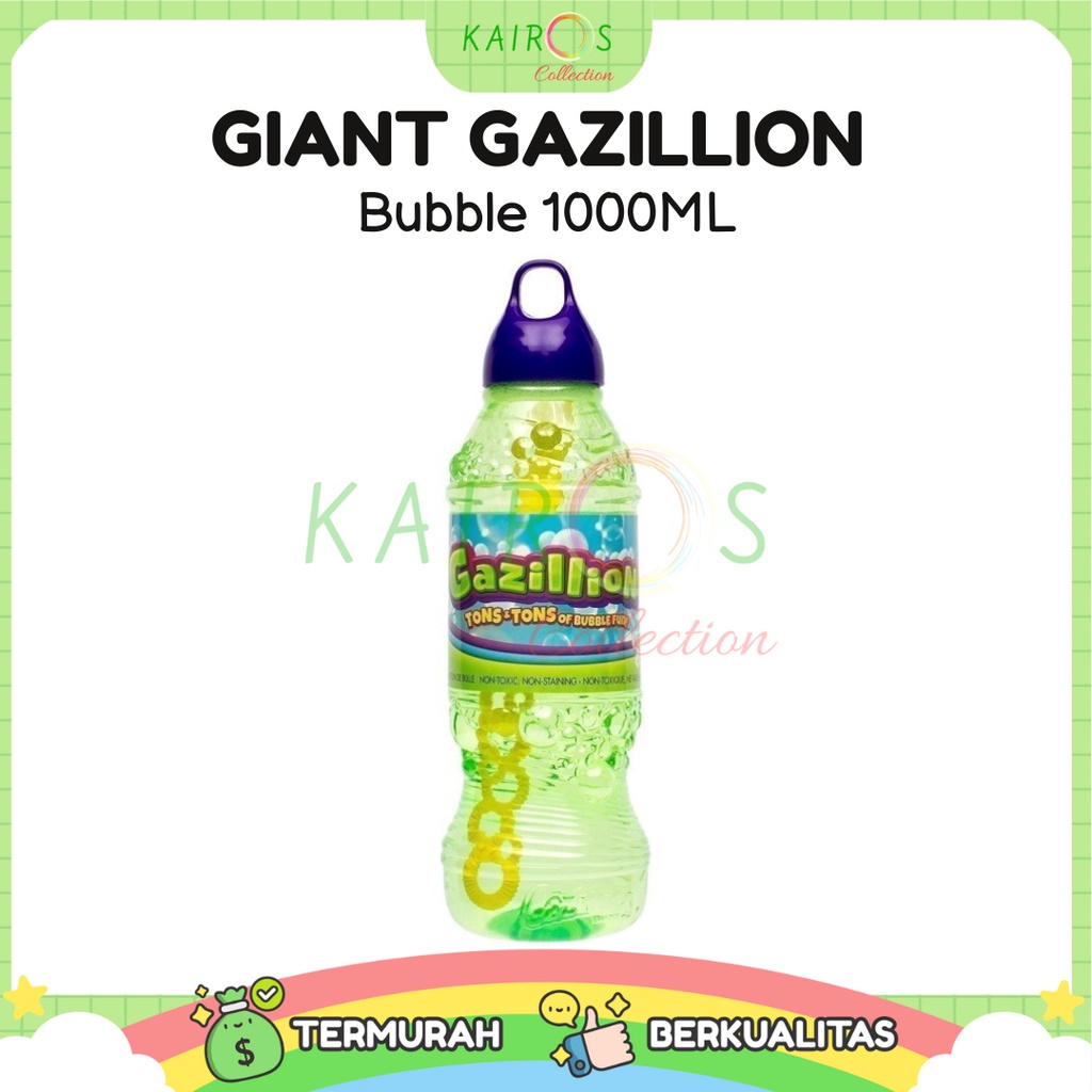 Giant Gazillion Bubble 1000ML Mainan Anak Bubble