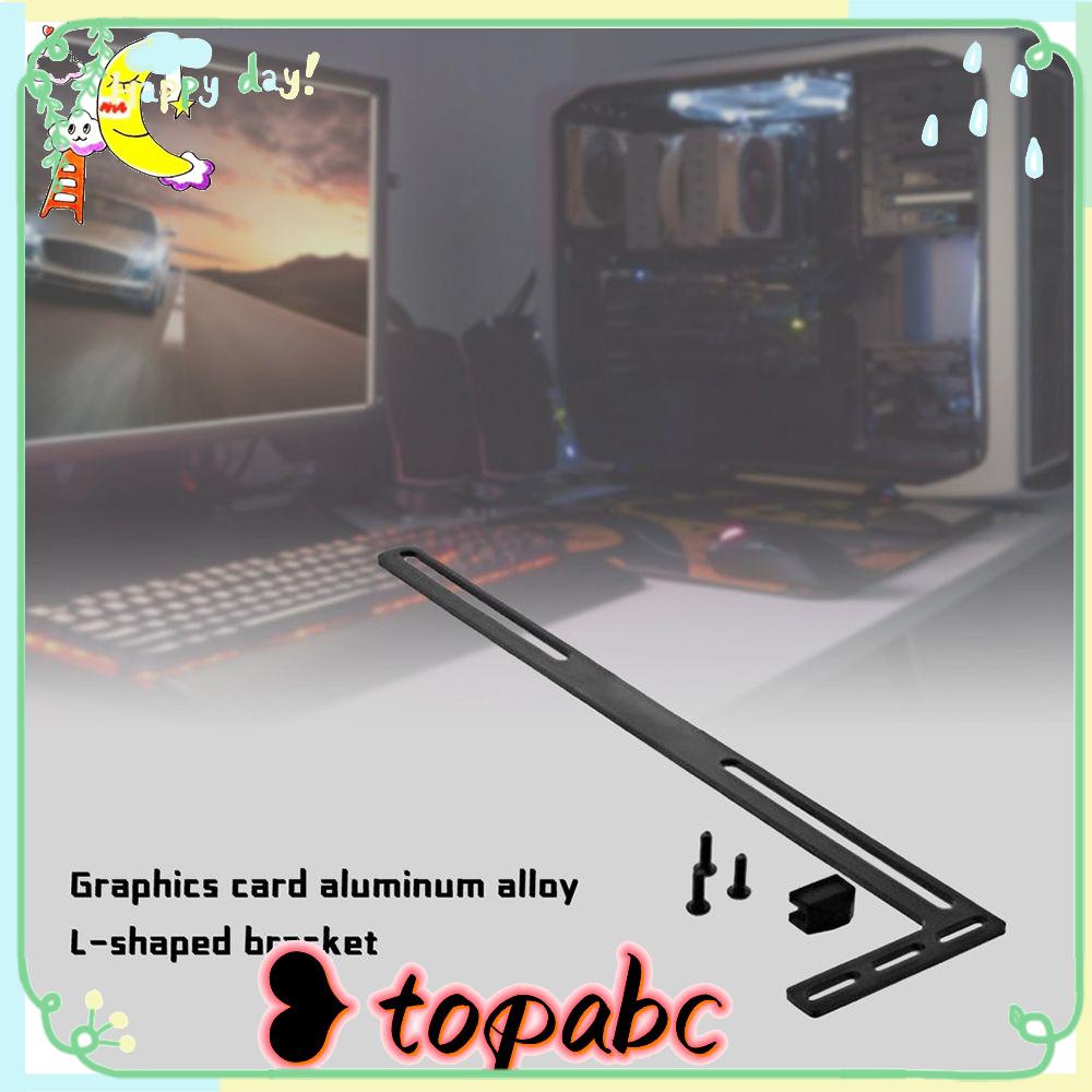 Top Graphics Card Holder Aluminium Alloy Cooling Fan Mount Support Bracket Kartu Video Sag