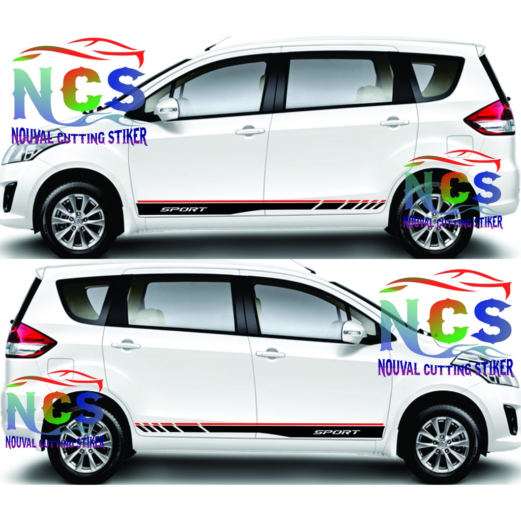 NEW stiker mobil ertiga sticker list Suzuki ertiga keren