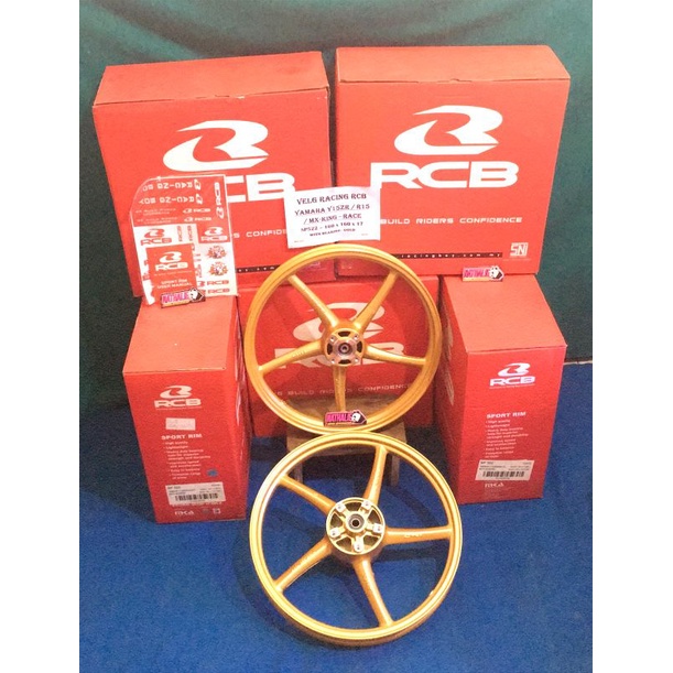 Velg Racing RCB SP522 Yamaha Y15ZR/MX-King/R15 (160x160x17) dan Sp811 Ymh N Max NMAX (2020) (300x350