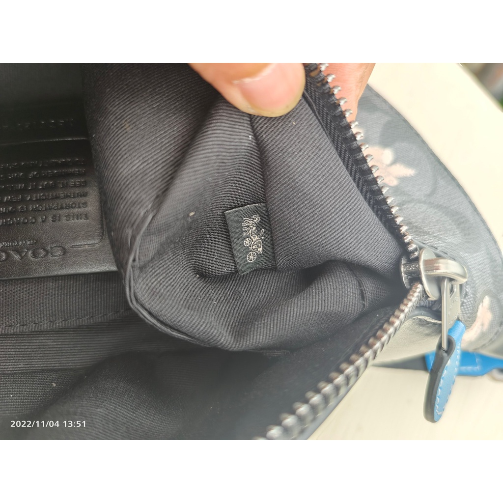 （Shopee Live）123-9 cc123  123  coach men's pockets Inclined shoulder bag Chest package  yaobao