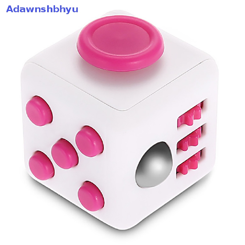 Adhyu Ralix Fidget Cube Mainan Kecemasan Penghilang Stress Fokus Perhatian Puzzle Kerja ID