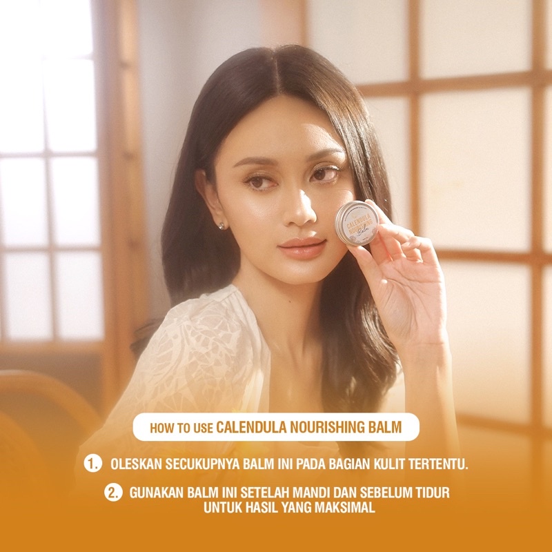 NOERA calendula nourishing balm/untuk kulit kering dan bibir kering