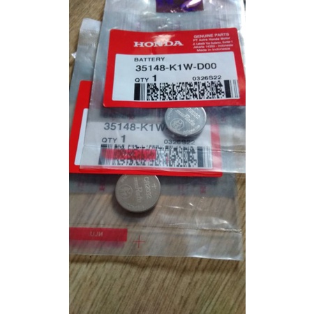  Batu Baterai Remot Honda PCX, Vario 150 & ADV 150 Original