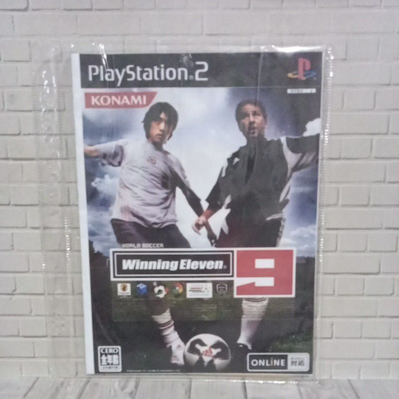 CD original PS2 World Soccer Winning Eleven 9 JPN Bahasa Jepang