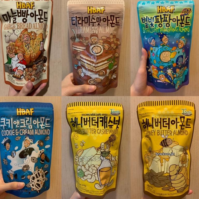Jual Baru [190gr] TOMS HONEY BUTTER ALMOND / HBAF GARLIC BREAD ALMOND