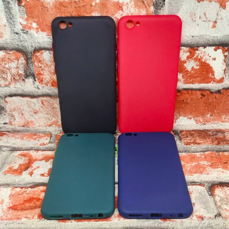 Soft Case Vivo 1601 1602 1612 1713 Casing Macaron button Vivo V5 V5s