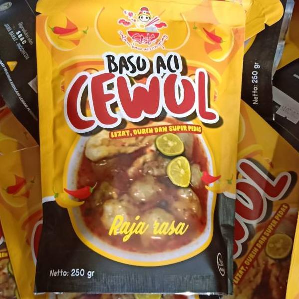 

【MEGA SALE】 [TGL PRODUKSI] Baso aci urat cewul