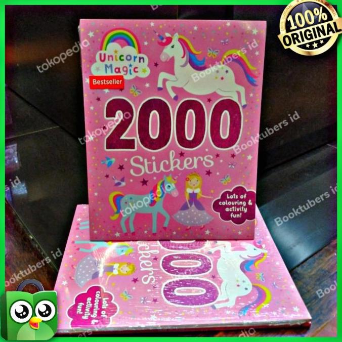 

Colouring and activity fun book : 2000 Stickers Unicorn Magic Sticker