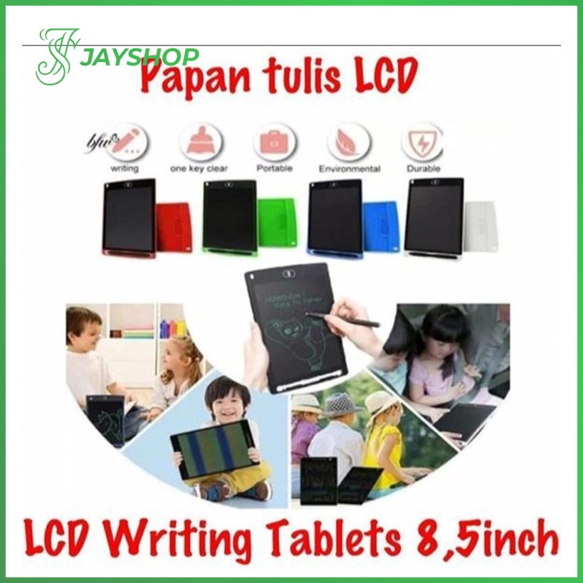 LCD Writing Tablet 8.5 Inch Papan Gambar Tulis Tablet Digital Anak-Anak Bisa Hapus
