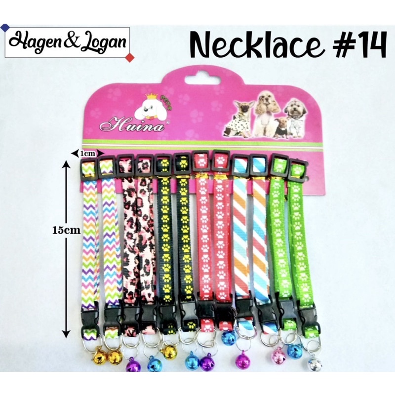 Pet Necklace / Kalung Kucing dan Anjing kecil berlonceng