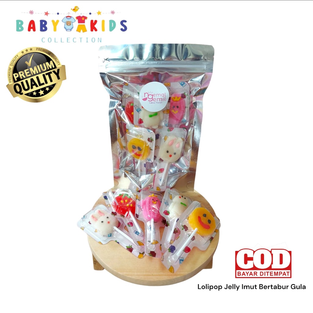 

Lolipop Jelly Imut Bertabur Gula Sugar Lolipop Kualitas Premium