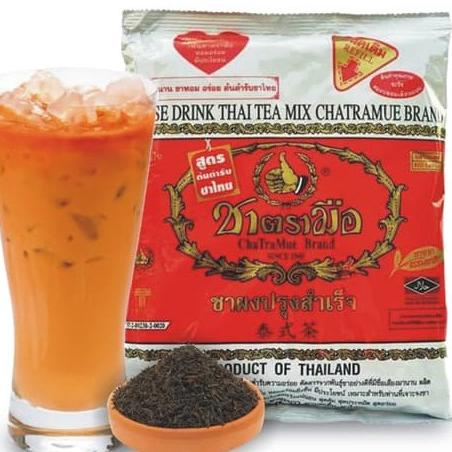

☛ 100% dijamin kualitas Thai Tea Cha tra mue/ Thai tea mix chatramue 400gram .,.,