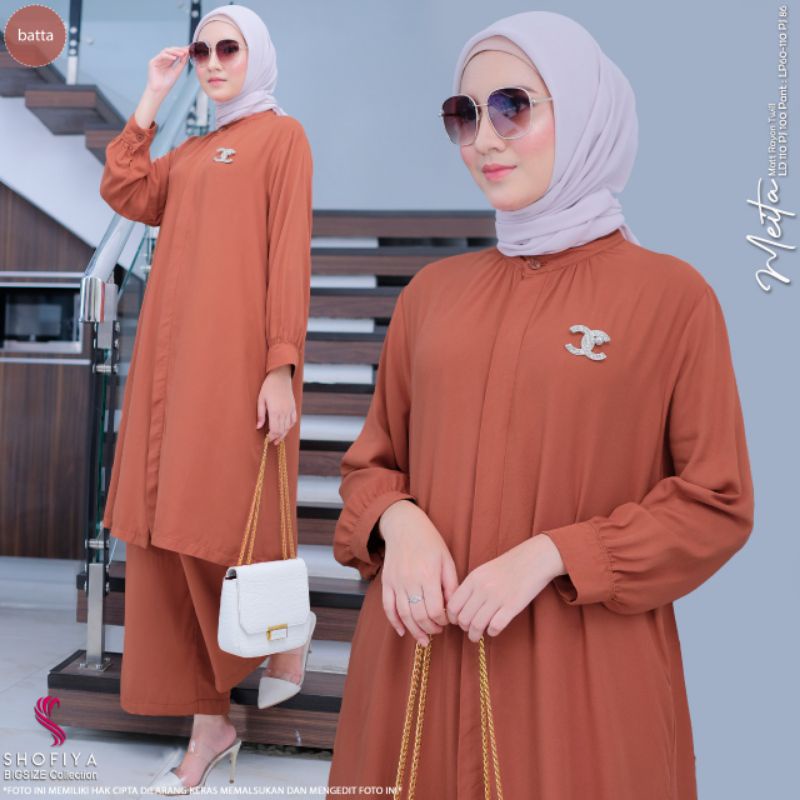 READY COD NEW PROMO SETELAN CELANA BAJU WANITA DEWASA KEKINIAN TERBARU TAHUN 2022 IMPORT SUPER JUMBO