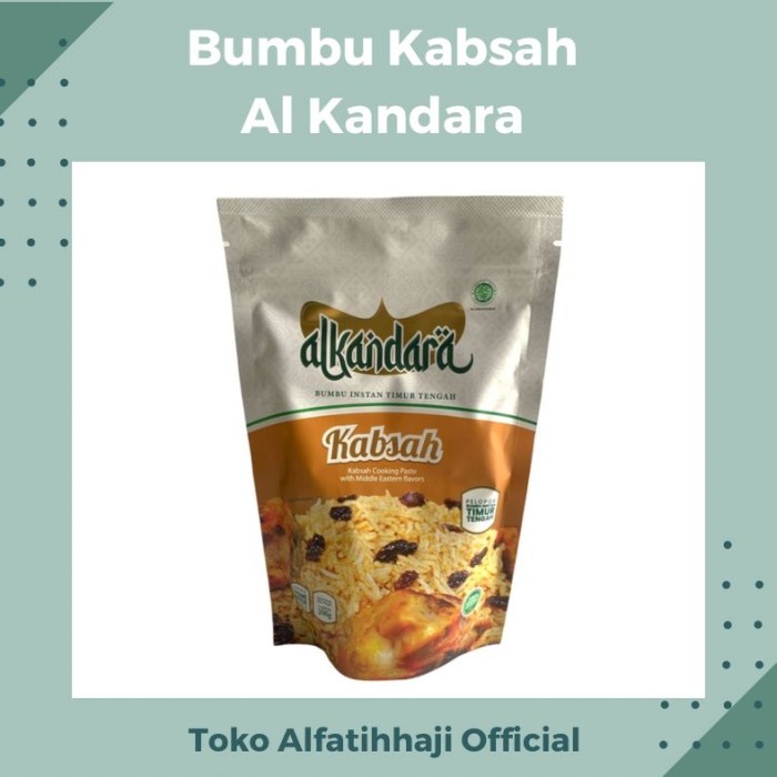 

siap kirim] Bumbu Nasi Kabsah / Bumbu Kabsah Instan Timur Tengah / Al Kandara