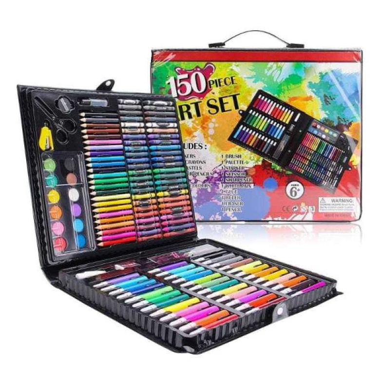 

Hot - Crayon 150 Pcs Set Alat Gambar Alat Tulis & Lukis Menggambar Melukis / 150Pcs Crayon Pencil Warna ,,