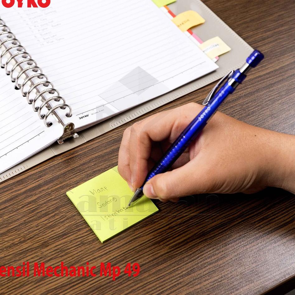 

Produk Terviral Pensil Mekanik Joyko MP-07 0.5 mm Per Lusin / Mechanical Pencil MP 07 isi 05 Mili / Pensil Cetek Isi Ulang Kecil